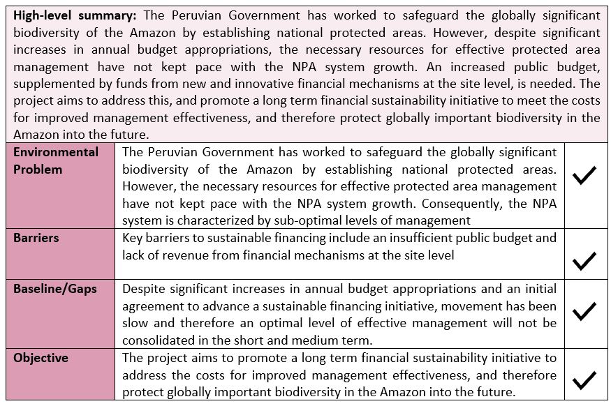 results chain summary